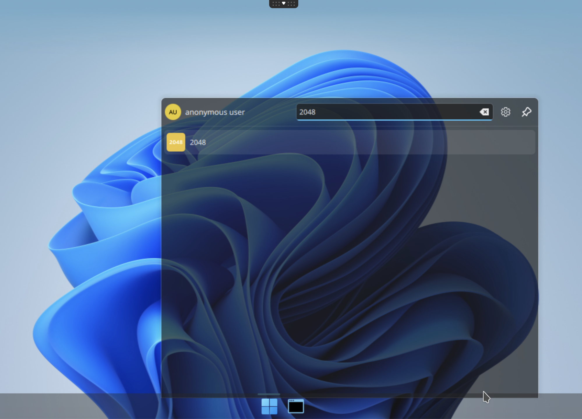 abcdesktop.io look for 2048 applications
